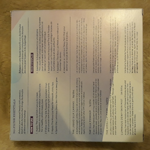 Tatcha No Filter Essentials 💜 Travel Gym Vacation - Picture 9 of 15